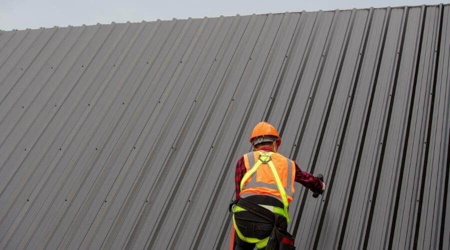 Professional metal roof installation services in Saint Thomas, ND